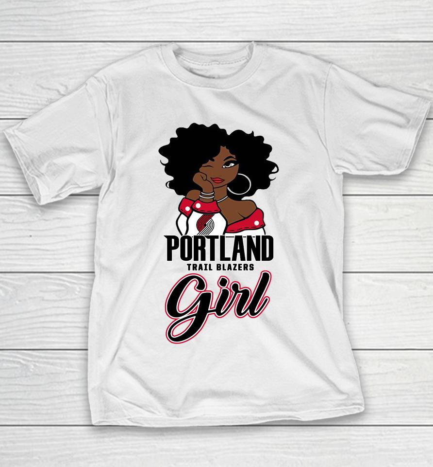 Portland Trail Blazers Girl Nba Youth T-Shirt