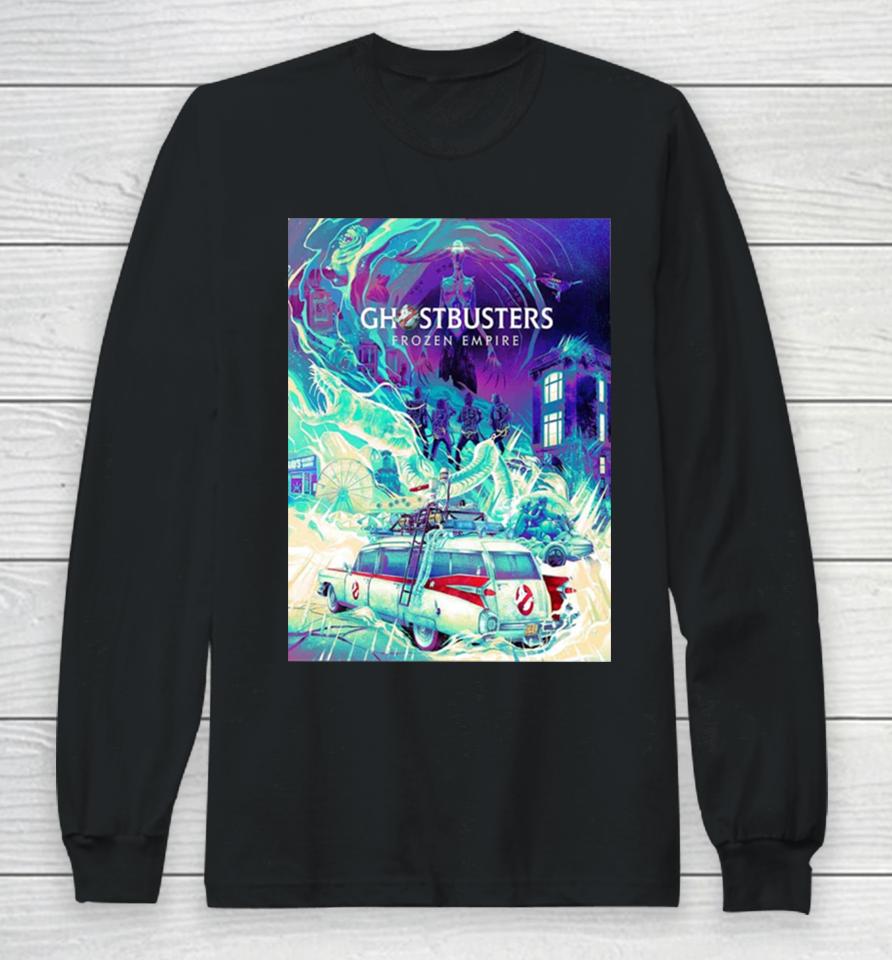 Poster Art For Ghostbusters Frozen Empire Long Sleeve T-Shirt