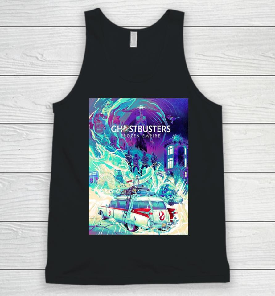 Poster Art For Ghostbusters Frozen Empire Unisex Tank Top
