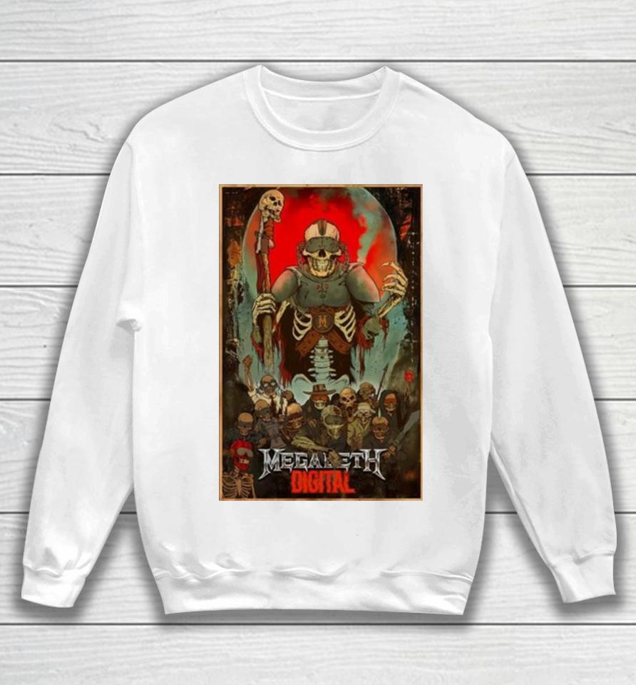 Poster Megadeth Digital Tour 2024 Sweatshirt