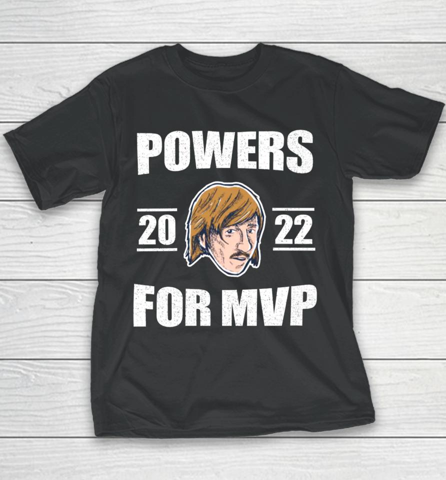 Powers 2022 For Mvp T Shirt Chad Powers Mvp Youth T-Shirt