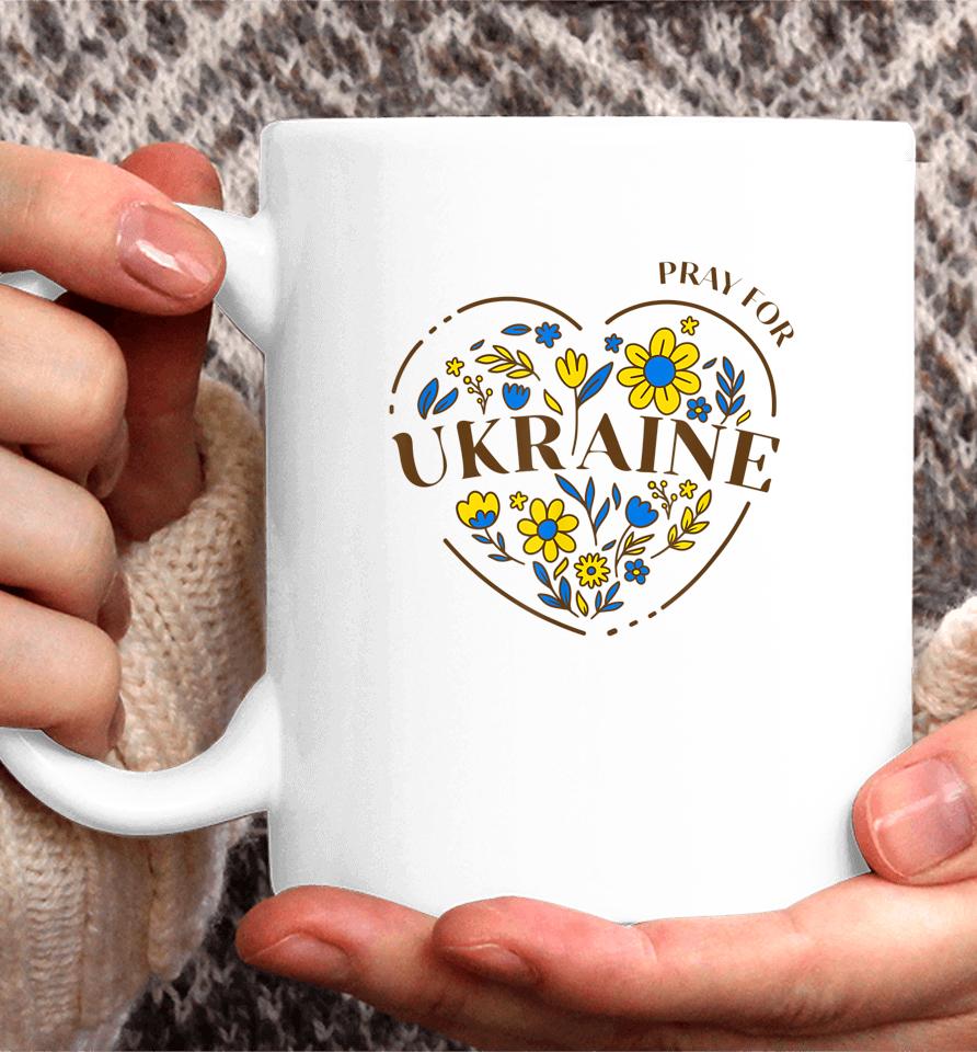 Pray For Ukraine Coffee Mug