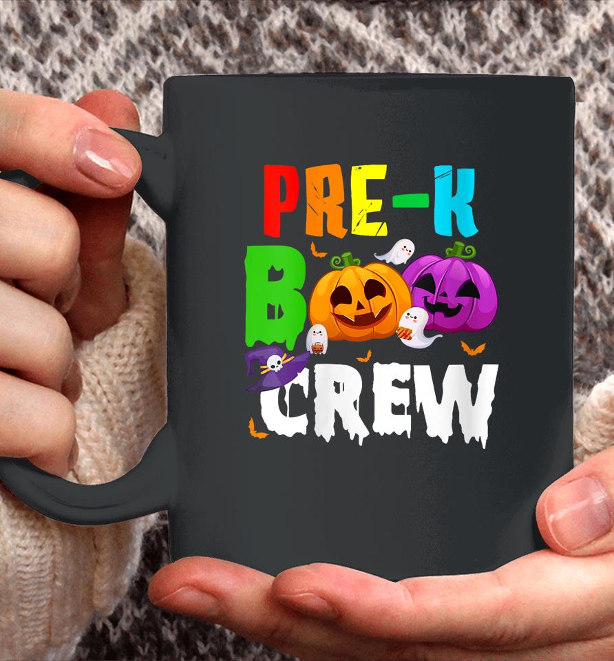 Pre K Boo Crew Funny Halloween Coffee Mug