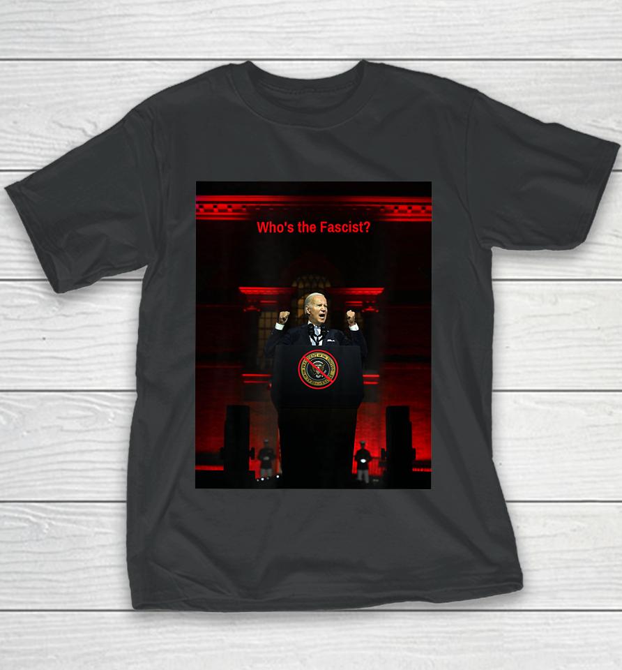 President Biden Delivers Anti-Maga Speech Youth T-Shirt