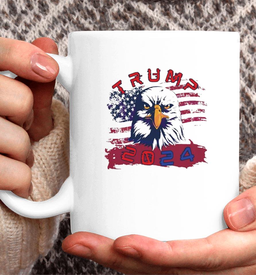 President Trump 2024 Election Eagle Coffee Mug