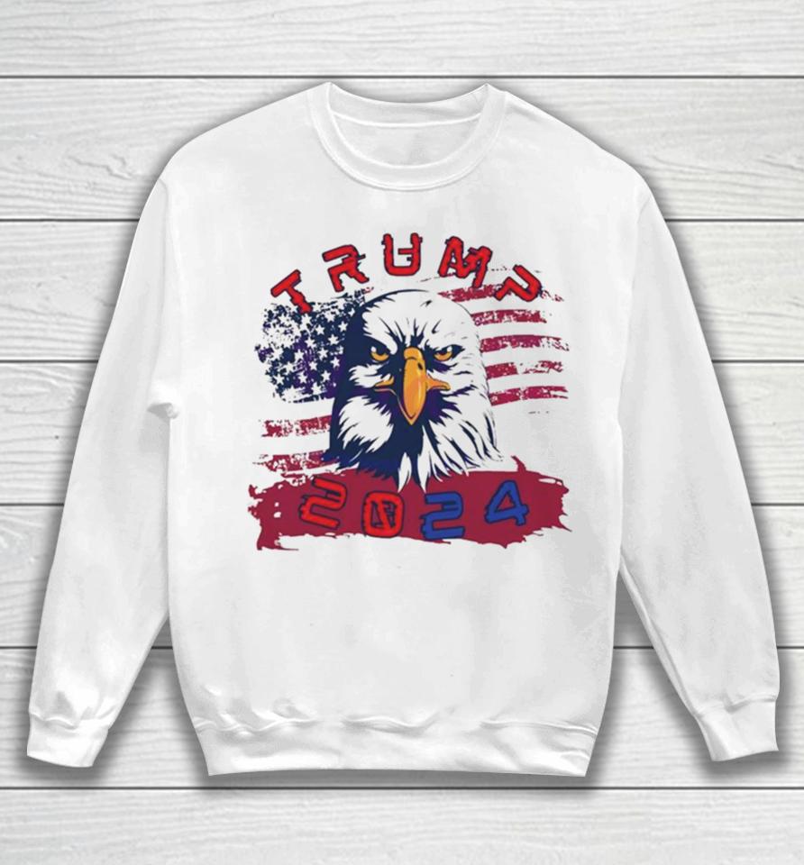 President Trump 2024 Election Eagle Sweatshirt