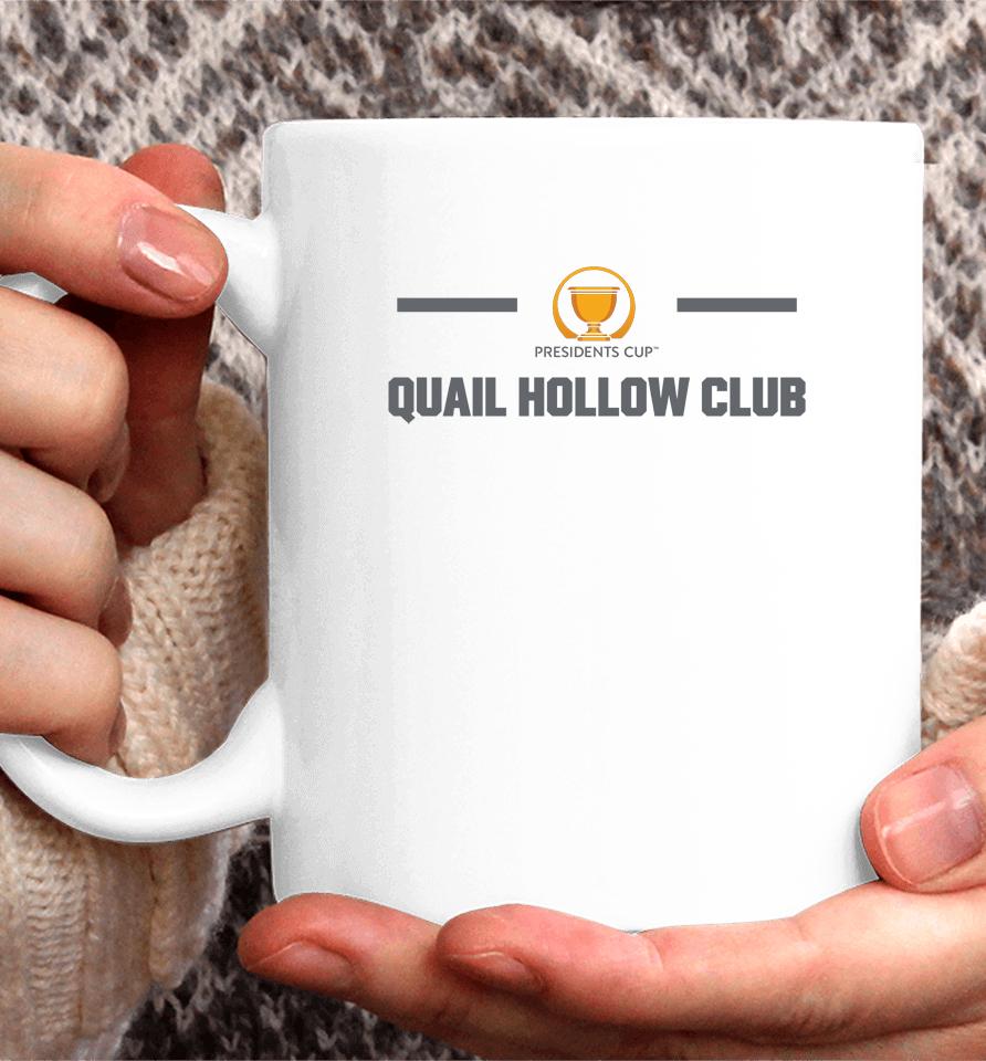 Presidents Cup Quail Hollow Club 2022 Coffee Mug