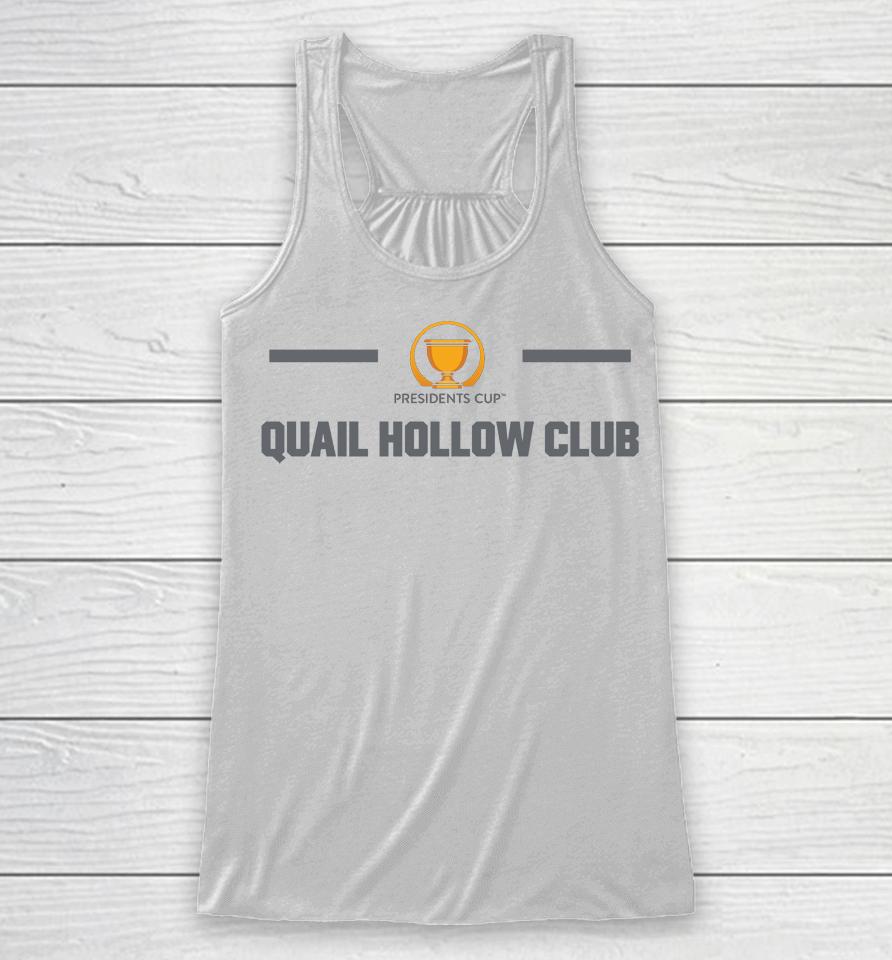 Presidents Cup Quail Hollow Club 2022 Racerback Tank