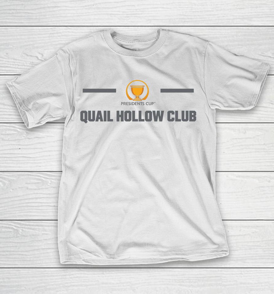 Presidents Cup Quail Hollow Club 2022 T-Shirt