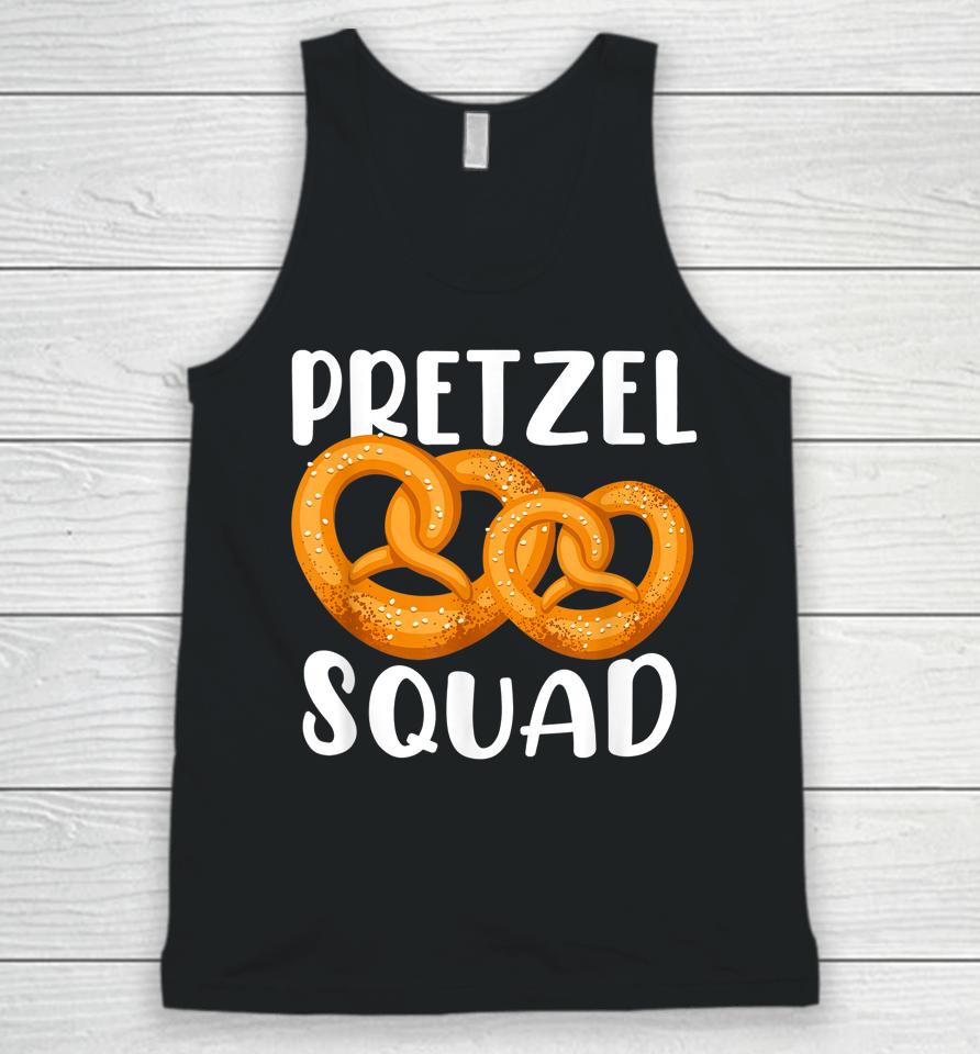 Pretzel Squad Funny Pretzel Oktoberfest Pretzel Lover Gift Unisex Tank Top