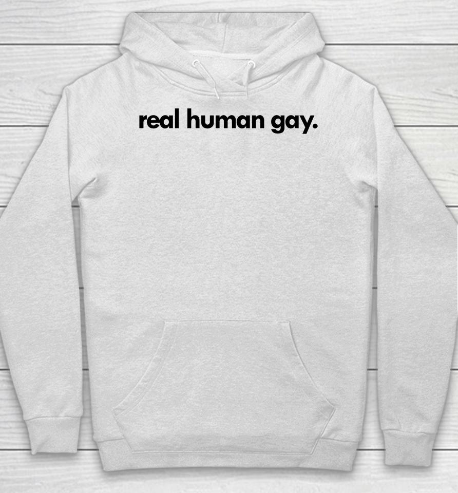 Pride Socks Merch Real Human Gay Hoodie