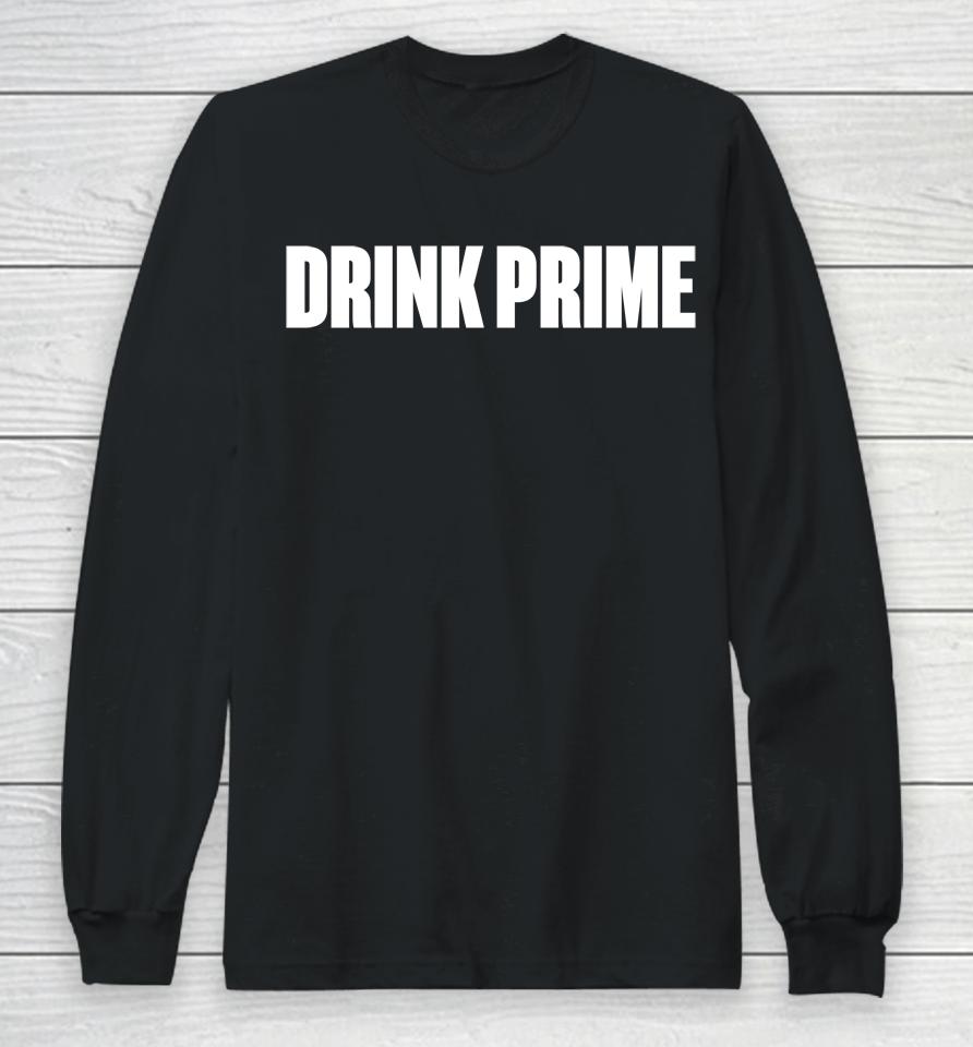 Prime Tracker Drink Prime Long Sleeve T-Shirt