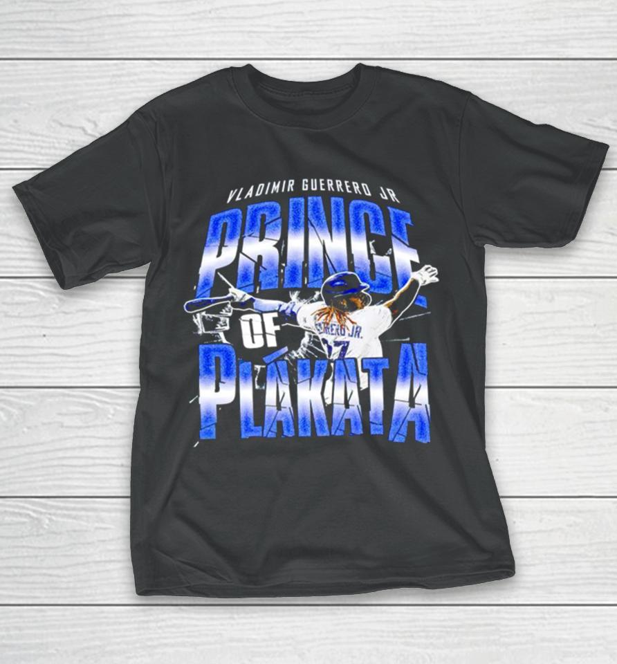 Prince Of Plakata Vladimir Guerrero Jr T-Shirt