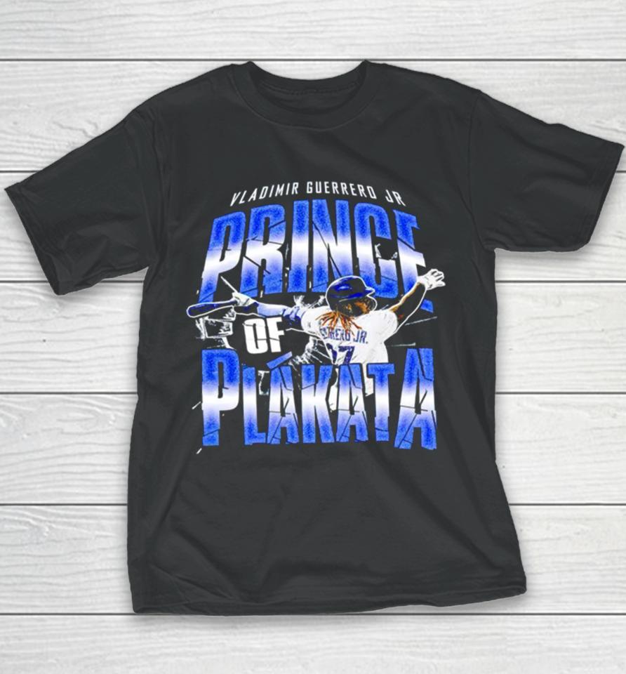 Prince Of Plakata Vladimir Guerrero Jr Youth T-Shirt