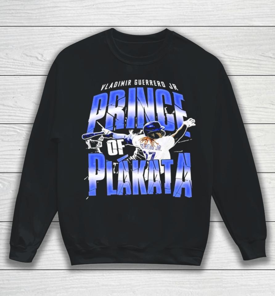 Prince Of Plákata Vladimir Guerrero Jr Toronto Blue Jays Baseball Sweatshirt