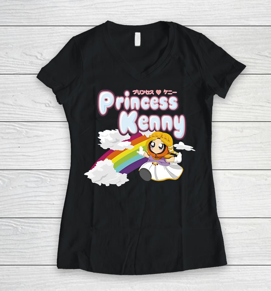 Princess Kenny South Park Women V-Neck T-Shirt