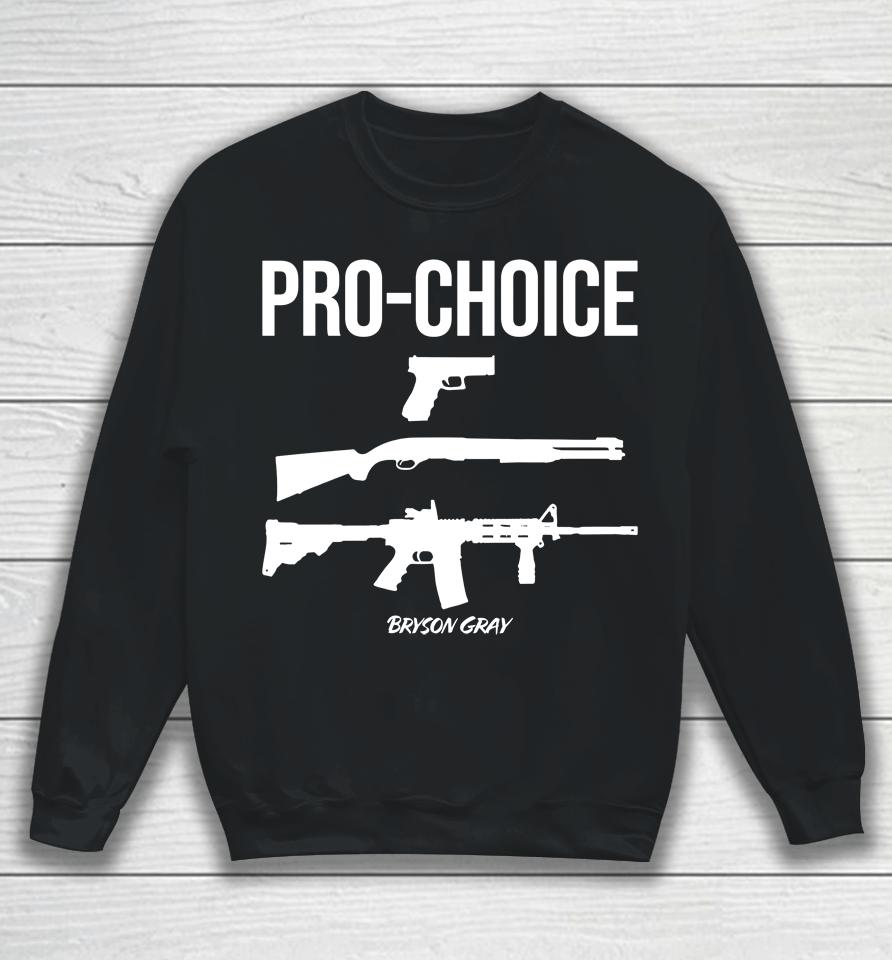 Pro Choice Bryson Gray Sweatshirt