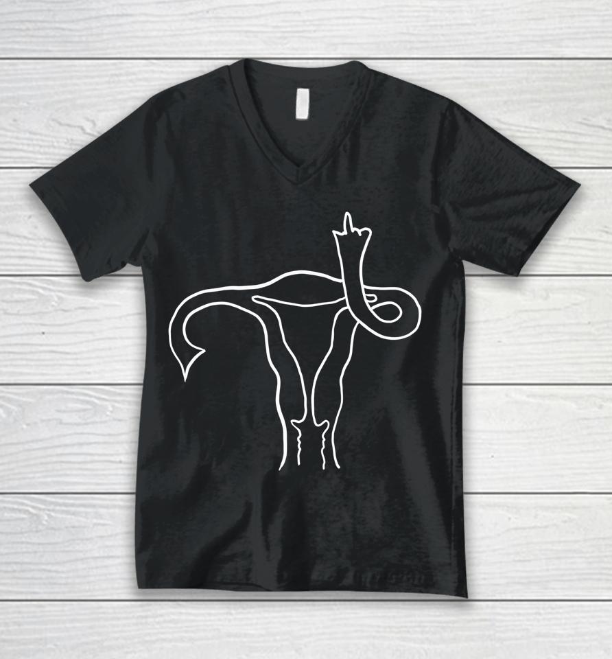 Pro Choice Reproductive Rights My Body My Choice Unisex V-Neck T-Shirt