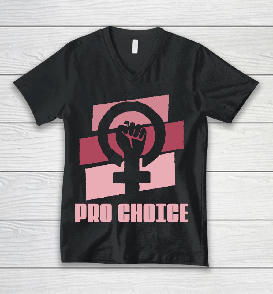 Pro Choice Unisex V-Neck T-Shirt