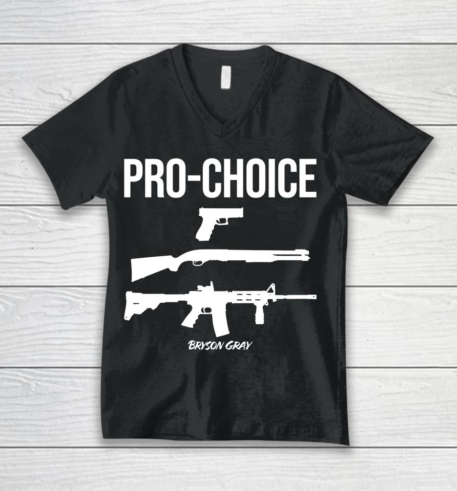 Pro Choice Unisex V-Neck T-Shirt