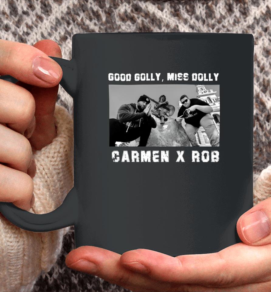 Pro Wrestling Tees Store Good Golly Miss Dolly Carmen X Rob Sweatshirt Carmen Michael Coffee Mug