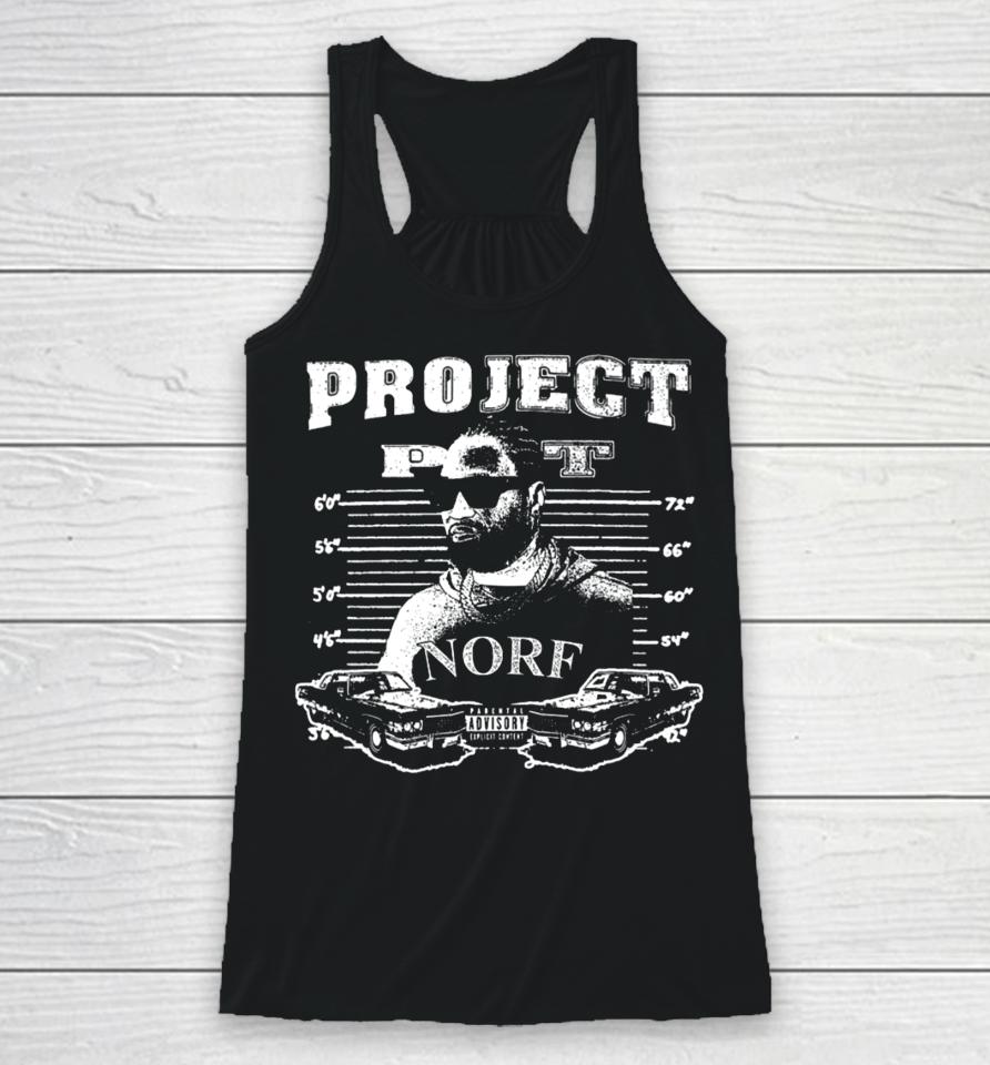 Project Barry Project Pat Norf Racerback Tank