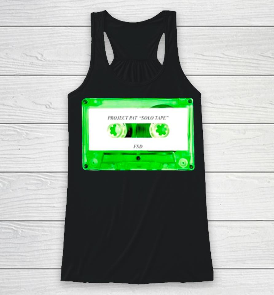 Project Pat And Fsd Solo Tape Racerback Tank