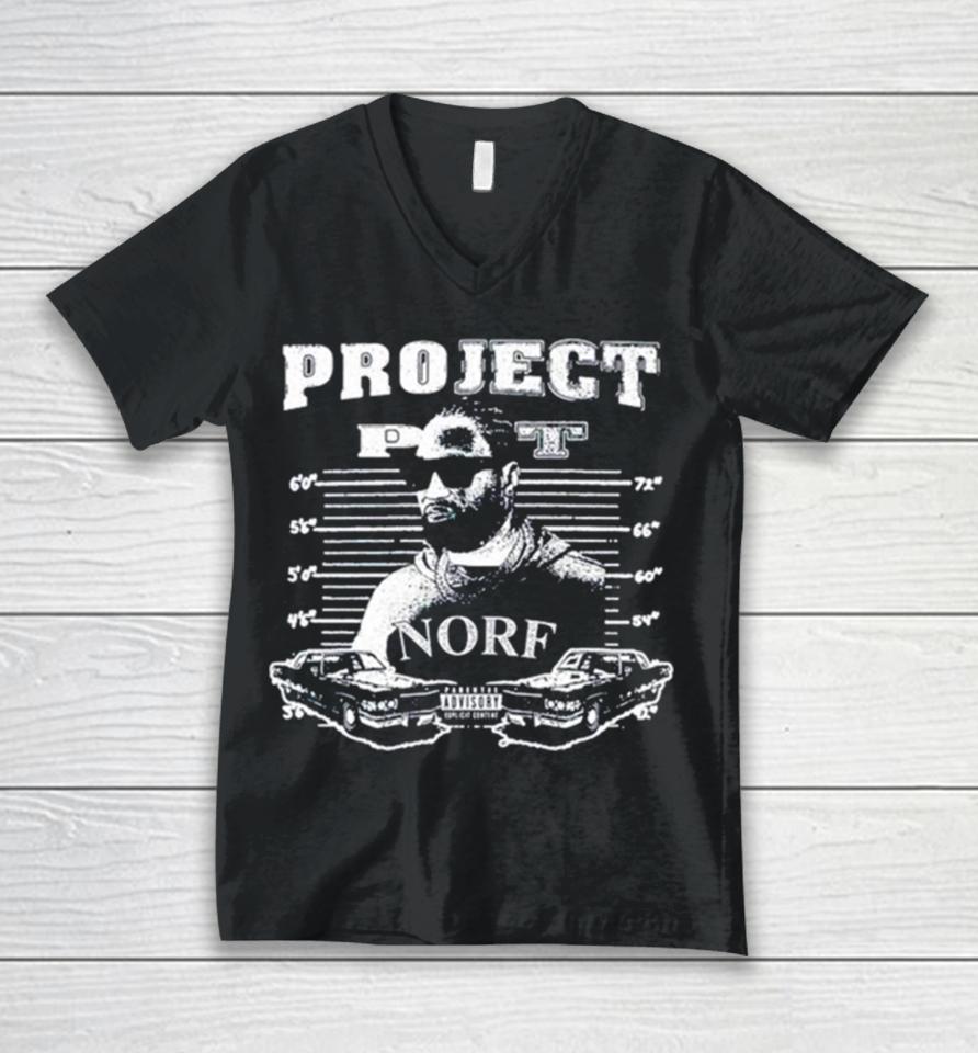 Project Pat Norf Unisex V-Neck T-Shirt