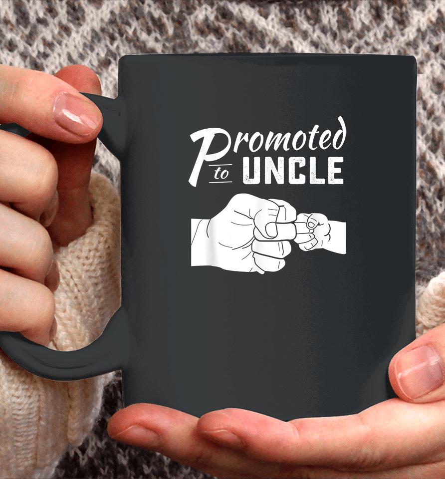 Promoted To Uncle Baby Announcement Coffee Mug