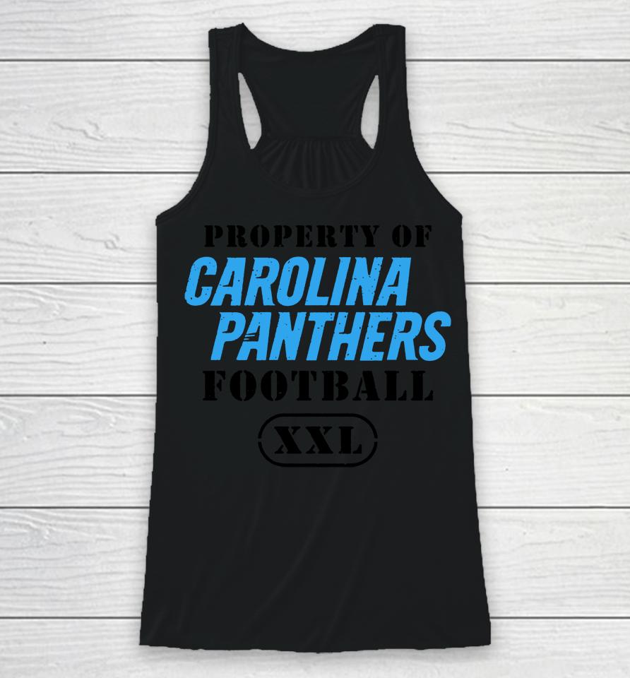 Property Carolina Panthers Football Xxl Racerback Tank