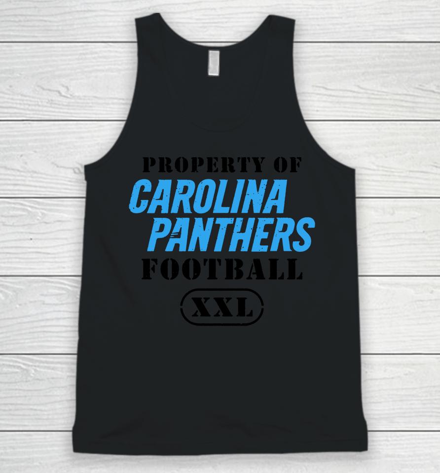 Property Carolina Panthers Football Xxl Unisex Tank Top