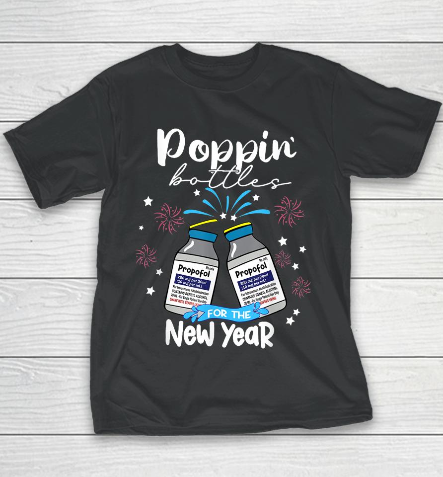Propofol Crna Medical Critical Care New Years Eve Icu Nurse Youth T-Shirt