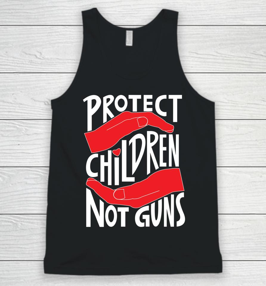 Protect Children Not Guns Unisex Tank Top