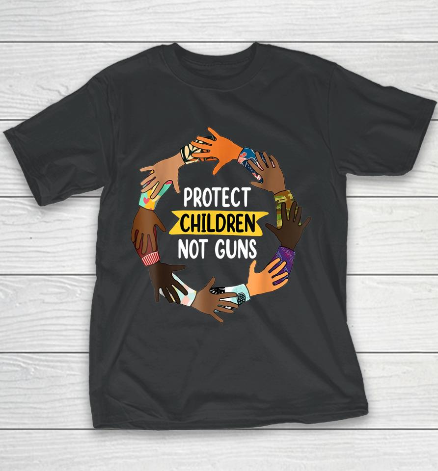 Protect Children Not Guns Wear Orange Day Youth T-Shirt
