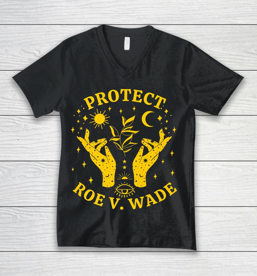Protect Roe V Wade 1973 Abortion Is Healthcare Pro-Choice Unisex V-Neck T-Shirt