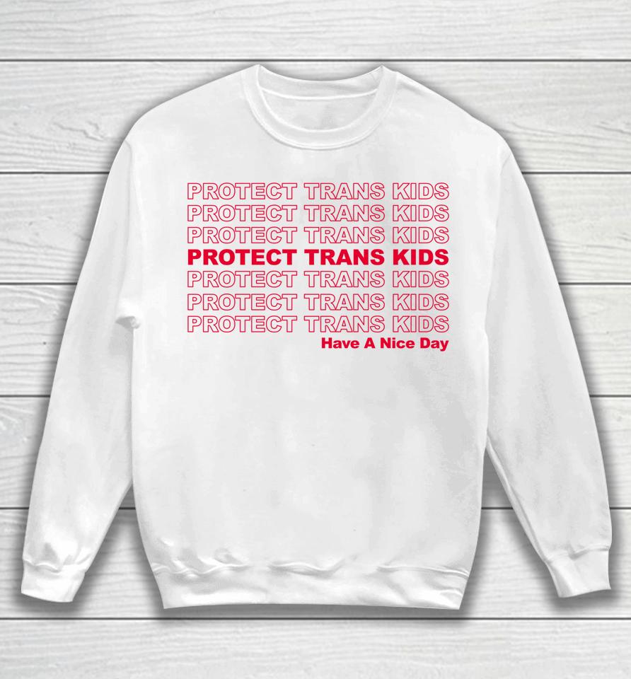 Protect Trans Kids Lgbtq Ally Trans Live Matter Sweatshirt
