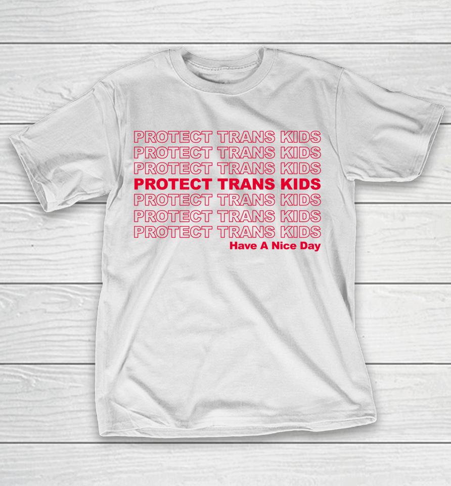 Protect Trans Kids Lgbtq Ally Trans Live Matter T-Shirt