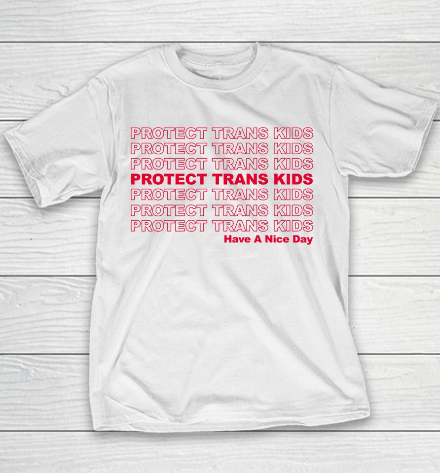 Protect Trans Kids Lgbtq Ally Trans Live Matter Youth T-Shirt