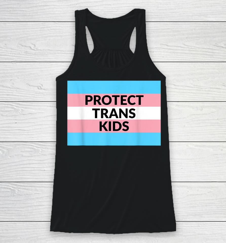 Protect Trans Kids Racerback Tank
