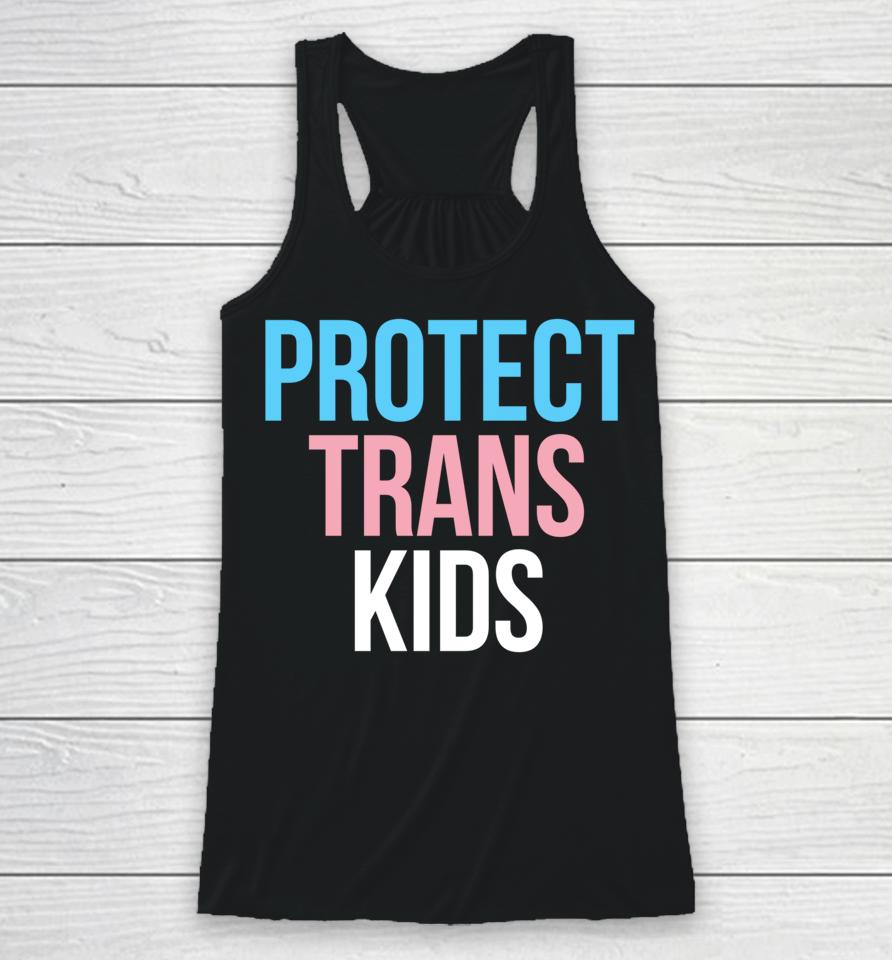 Protect Trans Kids Racerback Tank