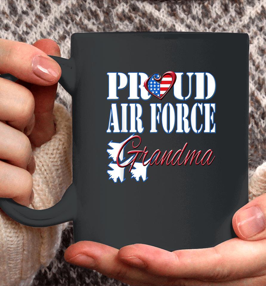 Proud Air Force Grandma Coffee Mug