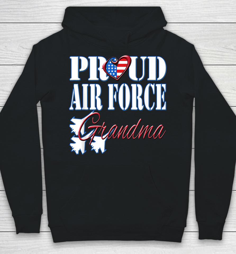 Proud Air Force Grandma Hoodie
