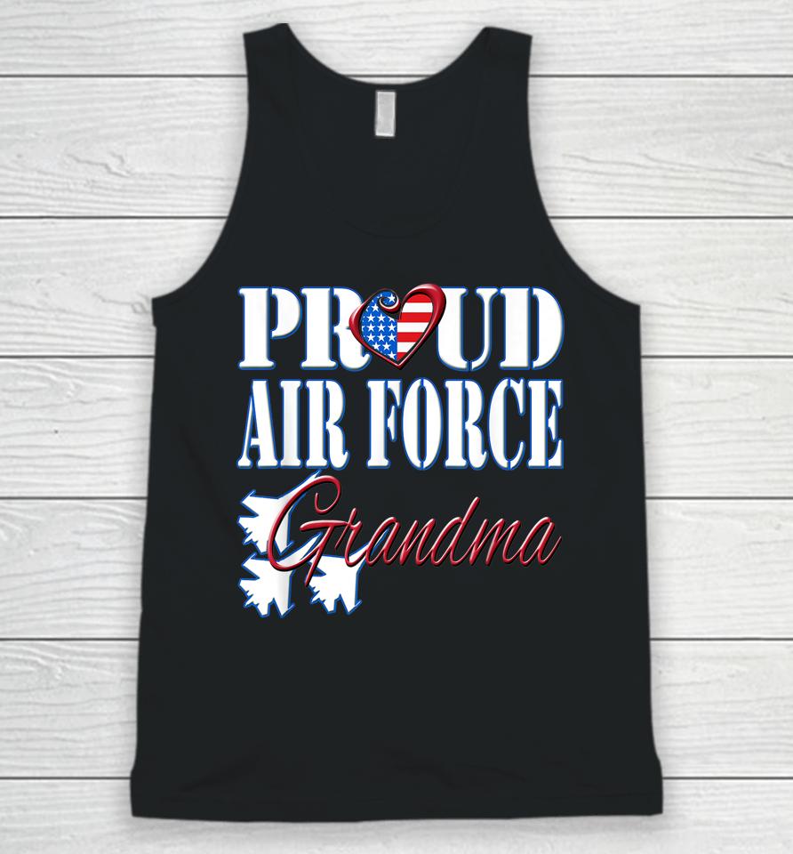 Proud Air Force Grandma Unisex Tank Top