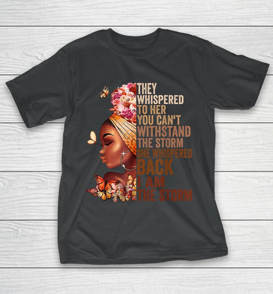 Proud Black African American Ladies Black History Month T-Shirt