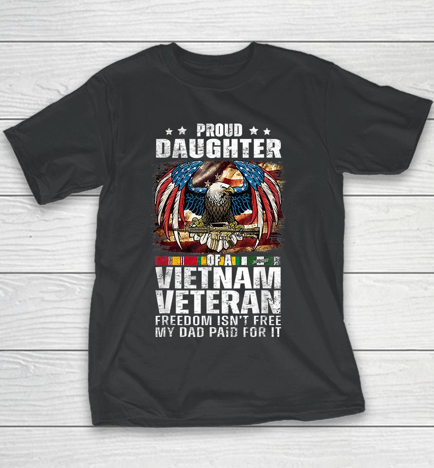 Proud Daughter Of A Vietnam Veteran Youth T-Shirt
