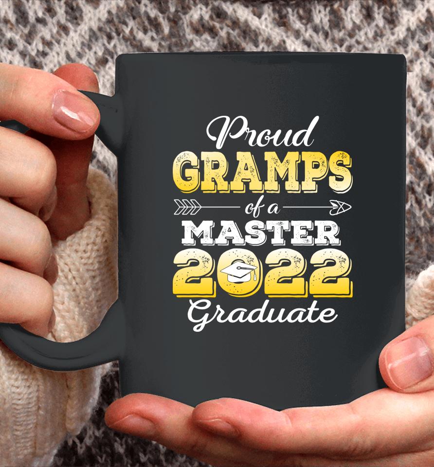 Proud Gramps Of 2022 Class Master Graduate Family Coffee Mug