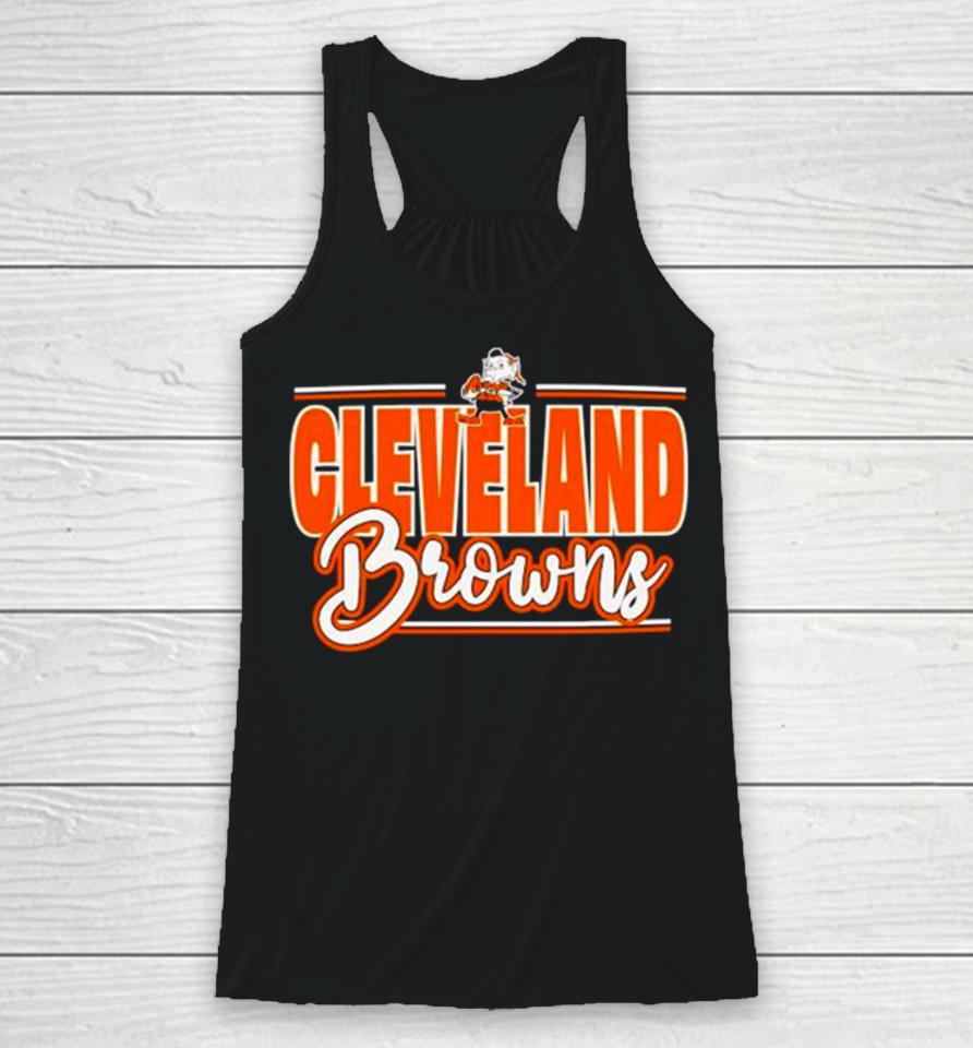 Proud Mascot Cleveland Browns Football Racerback Tank