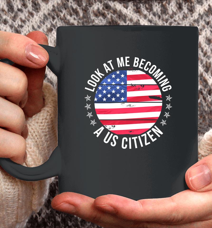 Proud New Us Citizen Funny Us Citizenship Coffee Mug