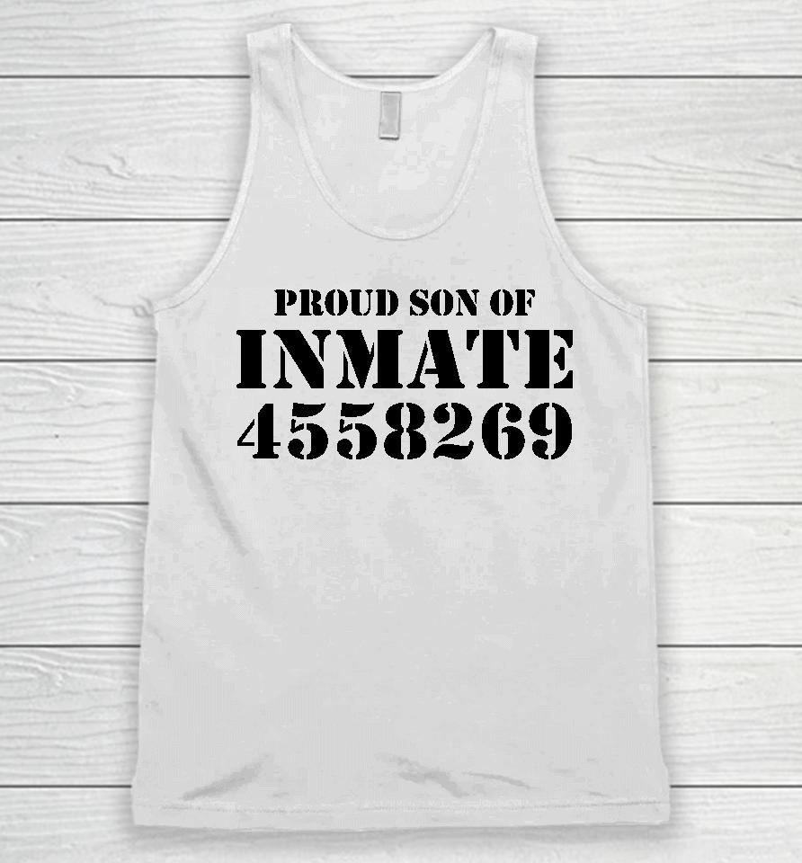 Proud Son Of Inmate 4558269 Unisex Tank Top