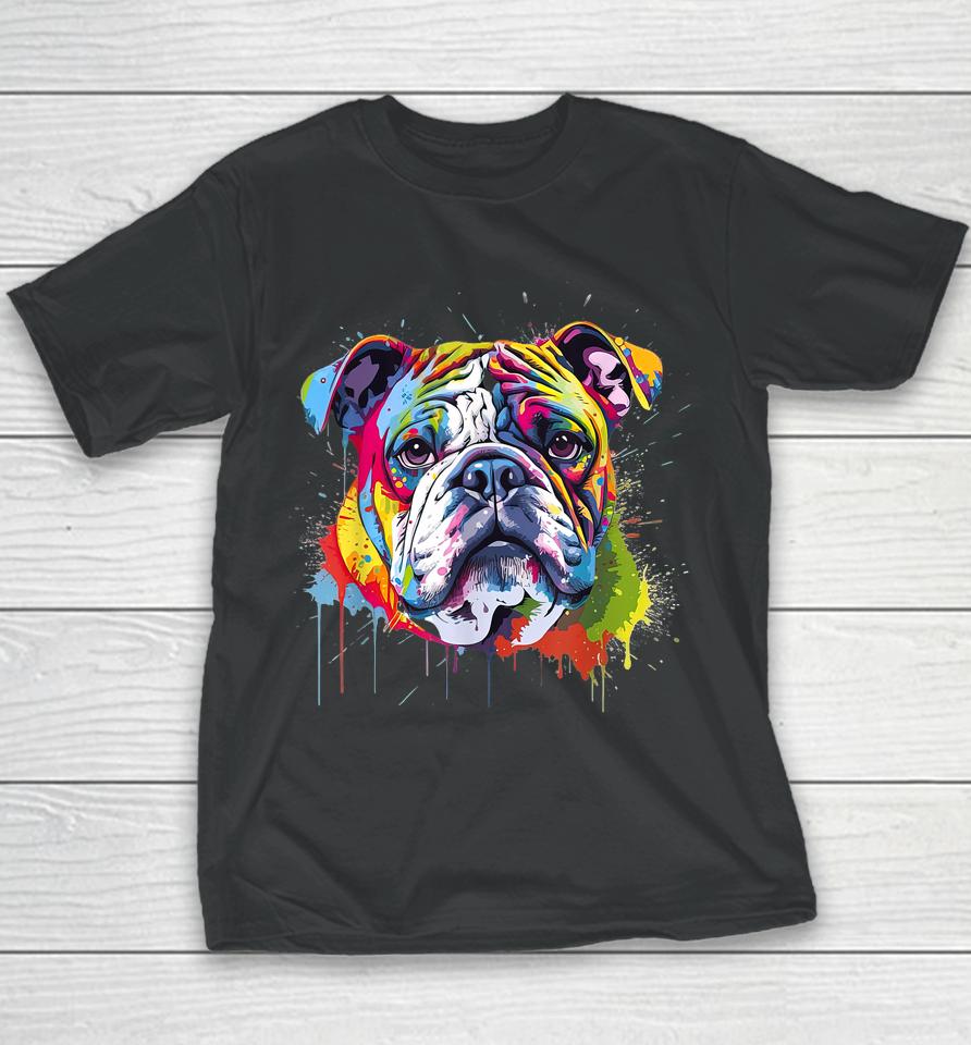 Proud To Be A Bulldog Lover Youth T-Shirt